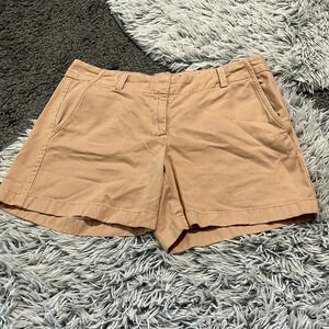 J crew khaki shorts size 4